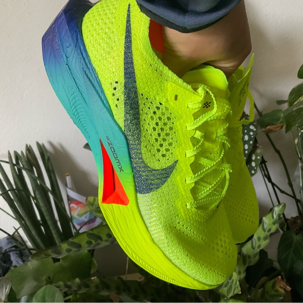 Nike vaporfly 3  ZoomX Yellow and Blue Running Shoes